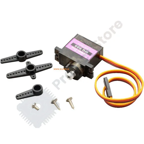 Towerpro Mg90s Mini Digital 180 Degree Servo Motor 2.2kg 0.08sec 13g - Professional Engineering Grade Hardware